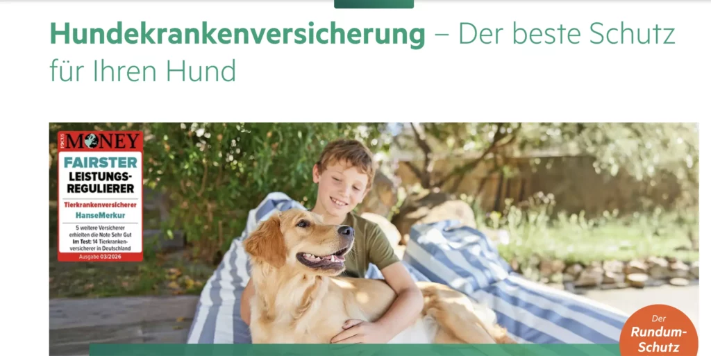 HanseMerkur Hundekrankenversicherung